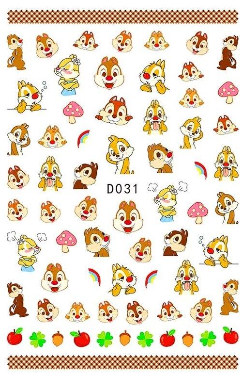 D031 Designer Nail Stickers - NSI NZ Ltd