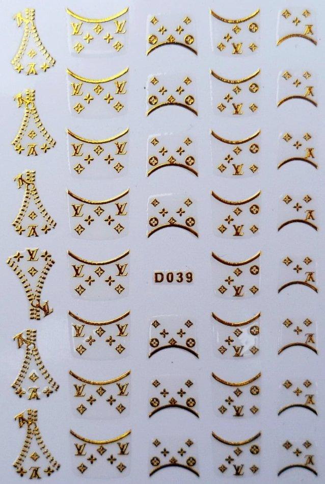 D039 Nail Stickers - NSI NZ Ltd