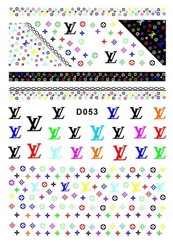 D053 Designer Nail Stickers - NSI NZ Ltd