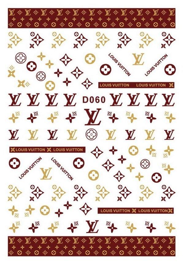 D060 Designer Nail Stickers - NSI NZ Ltd