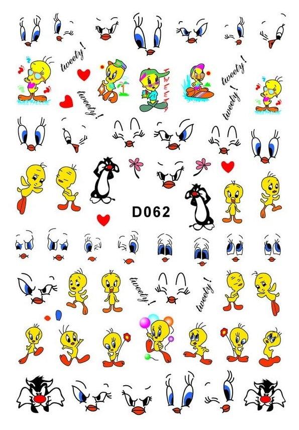 D062 Designer Nail Stickers - NSI NZ Ltd