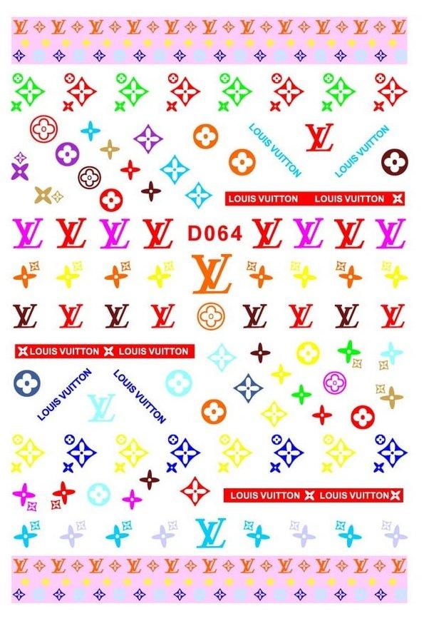 D064 Designer Nail Stickers - NSI NZ Ltd