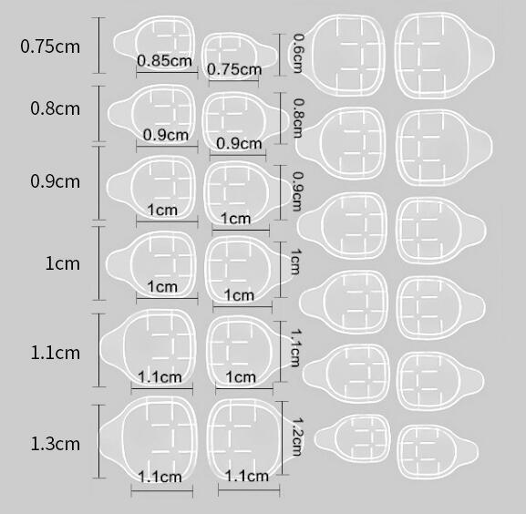 Double Sided Pads for Press Ons 240 tabs - NSI NZ Ltd