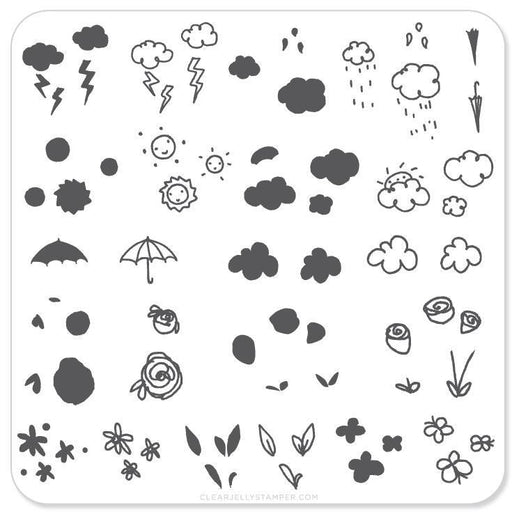 Flower and Sky Doodle CJS21 - NSI NZ Ltd