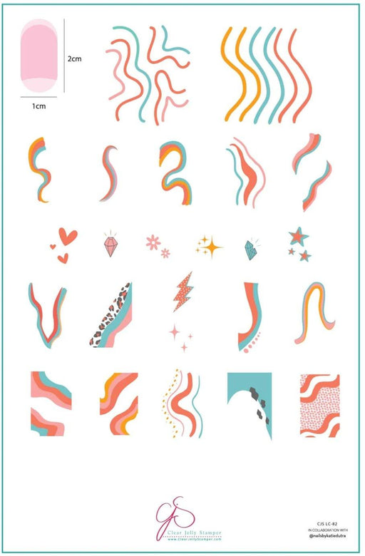 Funky Swirls CJSLC82 *CLEARANCE* - NSI NZ Ltd