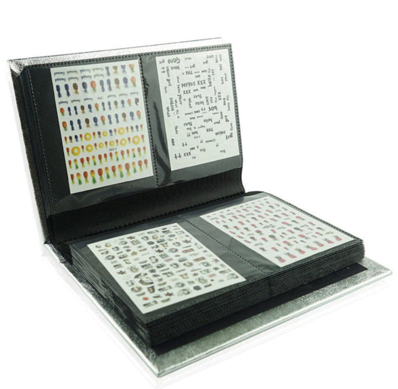 Gold Nail Sticker Display Book - NSI NZ Ltd