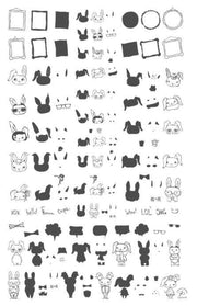 Hipster Bunnies CjSH65 *CLEARANCE* - NSI NZ Ltd