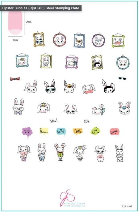 Hipster Bunnies CjSH65 *CLEARANCE* - NSI NZ Ltd