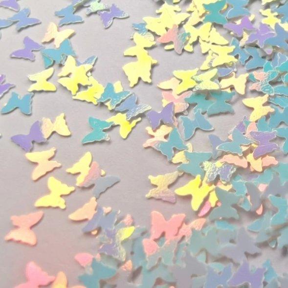 Ice Blue Butterflies Glitter - NSI NZ Ltd