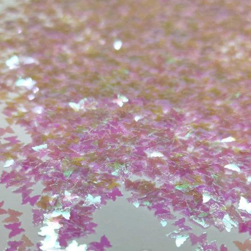 Iridescent Pink Butterflies Glitter - NSI NZ Ltd