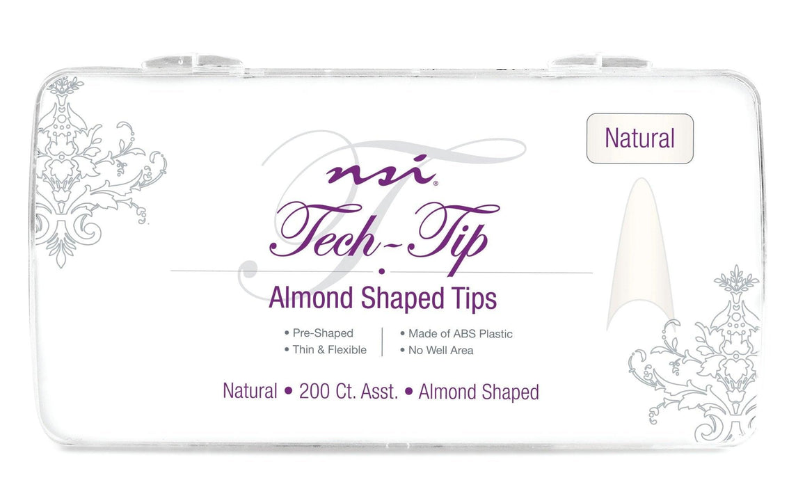 Tech-Tip Almond Natural Tips 200ct