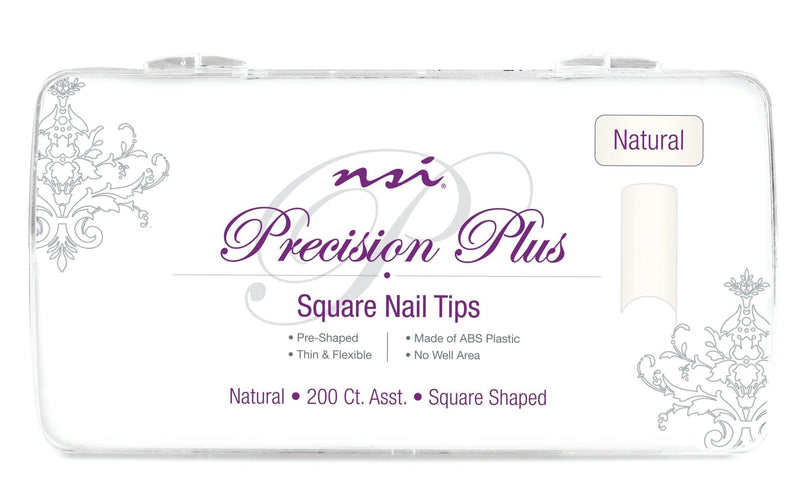 Natural ABS Square Tips 200 - NSI NZ Ltd