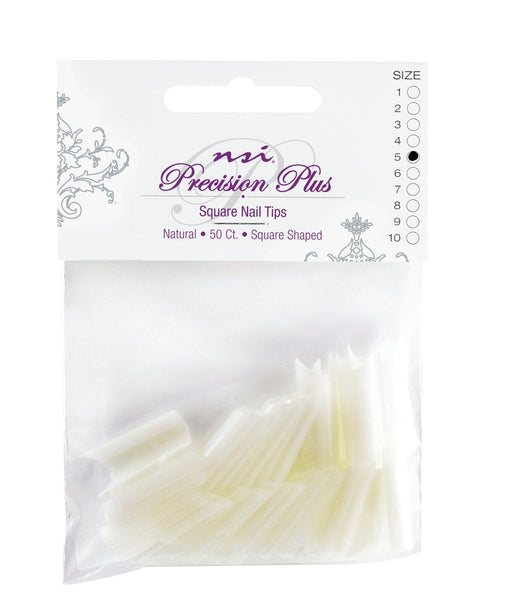 Natural ABS Square Tips 50 #2 - NSI NZ Ltd