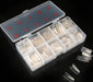 Natural Half French Tips 500pc - NSI NZ Ltd