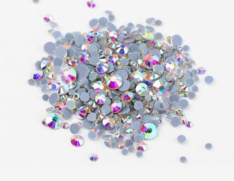 No 8 Multi sized bulk bag 1440pc Rhinestones - NSI NZ Ltd