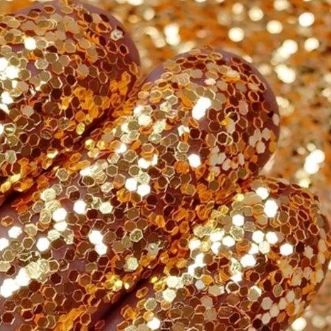 Orange Chunky Bright Glitter - NSI NZ Ltd