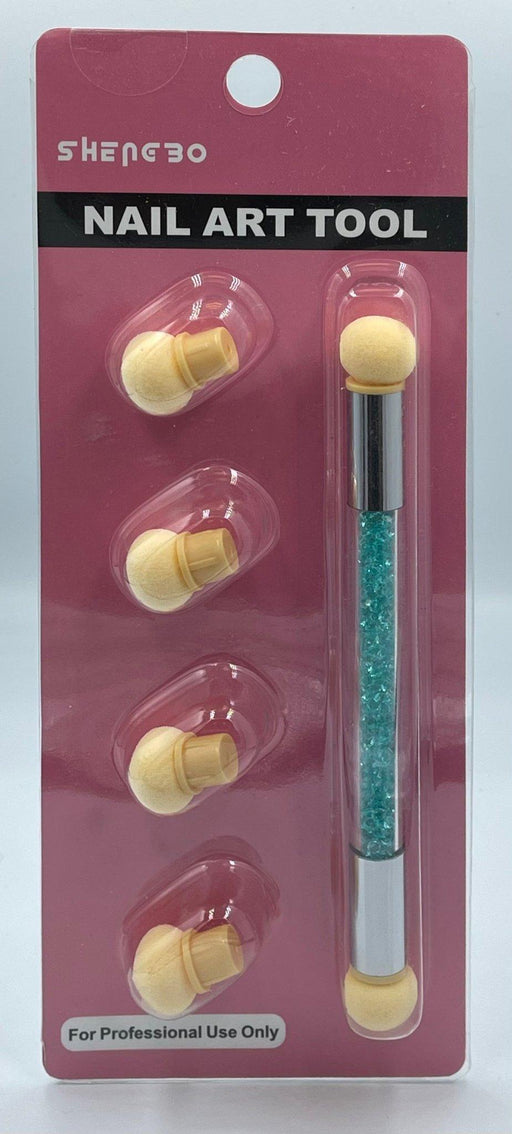 Pink Crystal Double ended Sponge Gradient Blending Tool - NSI NZ Ltd