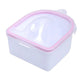 Pink Soak Off Bowl with lid - NSI NZ Ltd