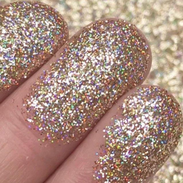 Sandy Gold Holographic Glitter - NSI NZ Ltd