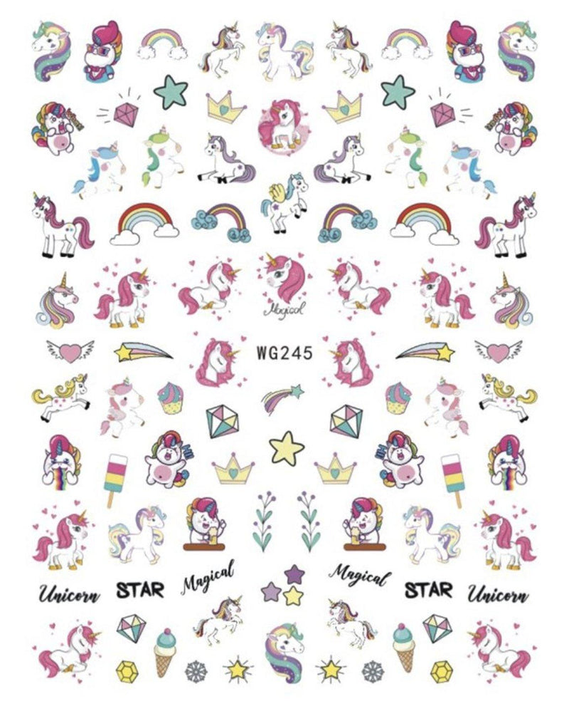 WG245 Unicorn Stickers - NSI NZ Ltd