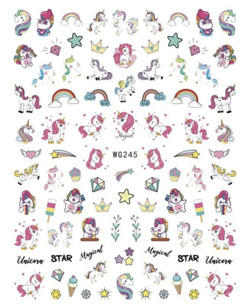 WG245 Unicorn Stickers - NSI NZ Ltd