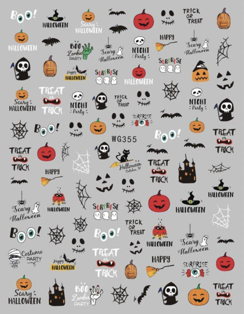 WG355 Halloween Stickers - NSI NZ Ltd