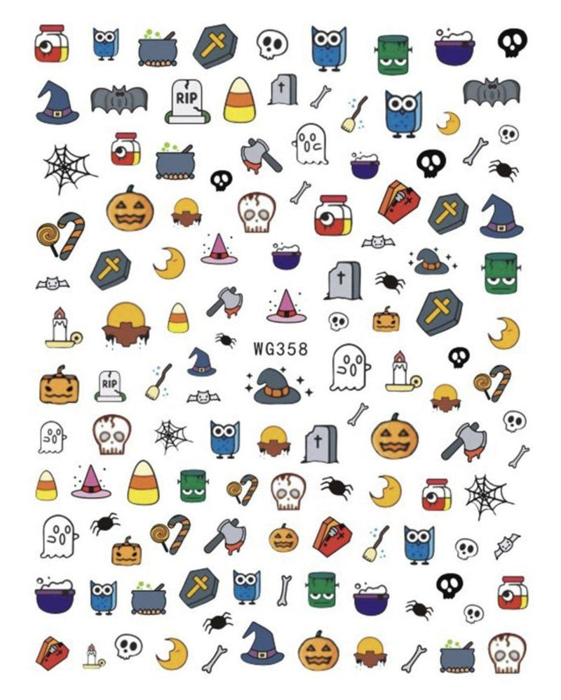 WG358 Halloween Stickers - NSI NZ Ltd
