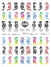 WG413 Dragon Nail Sticker - NSI NZ Ltd