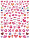 WG450 Valentines Nail Stickers - NSI NZ Ltd