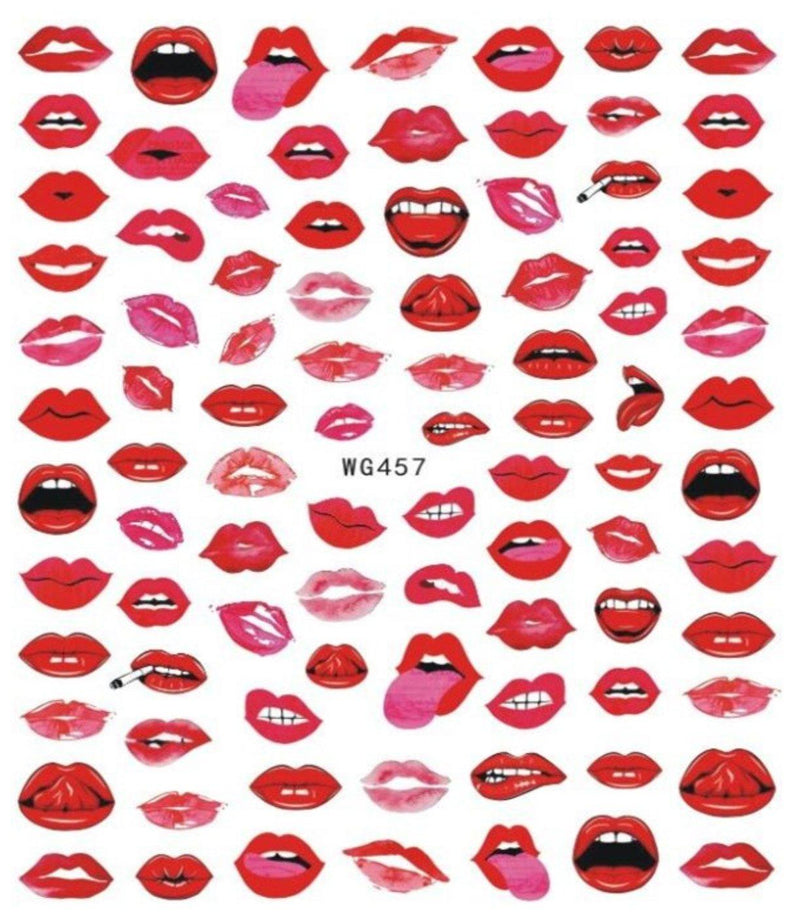 WG457 Valentines Nail Stickers - NSI NZ Ltd