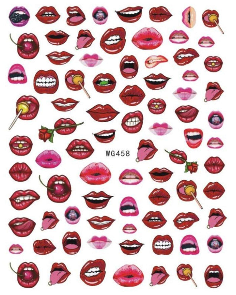 WG458 Valentines Nail Stickers - NSI NZ Ltd