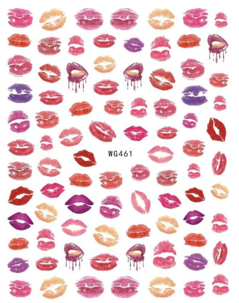 WG461 Valentines Nail Stickers - NSI NZ Ltd