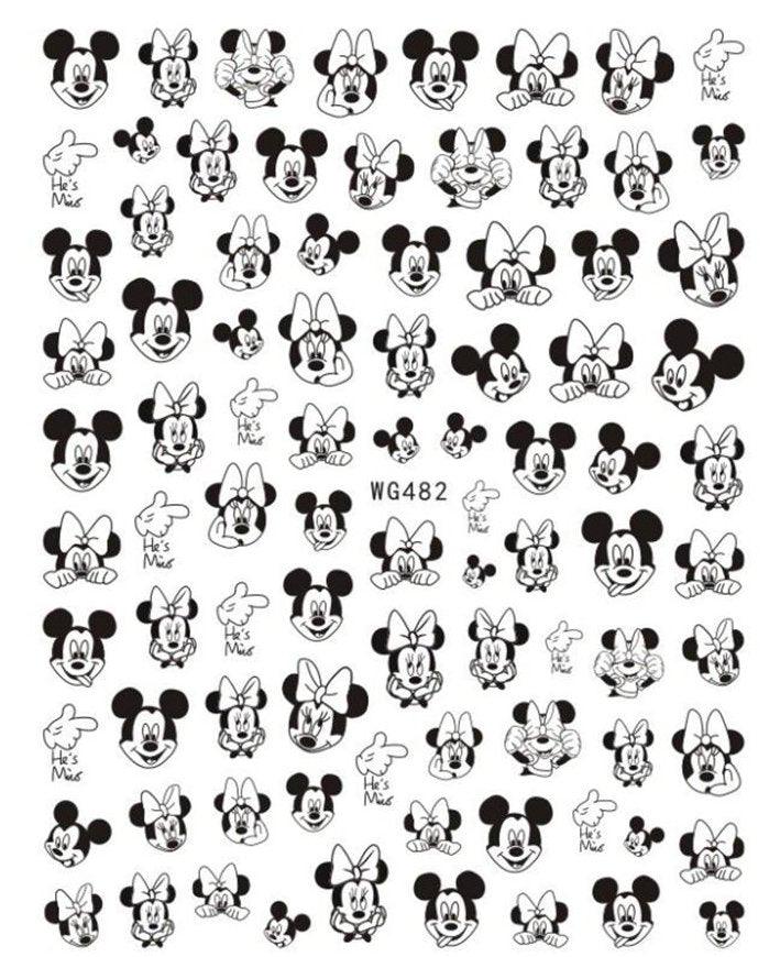 WG482 Designer Nail Stickers - NSI NZ Ltd