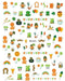 WG484 St Patricks Nail Stickers - NSI NZ Ltd
