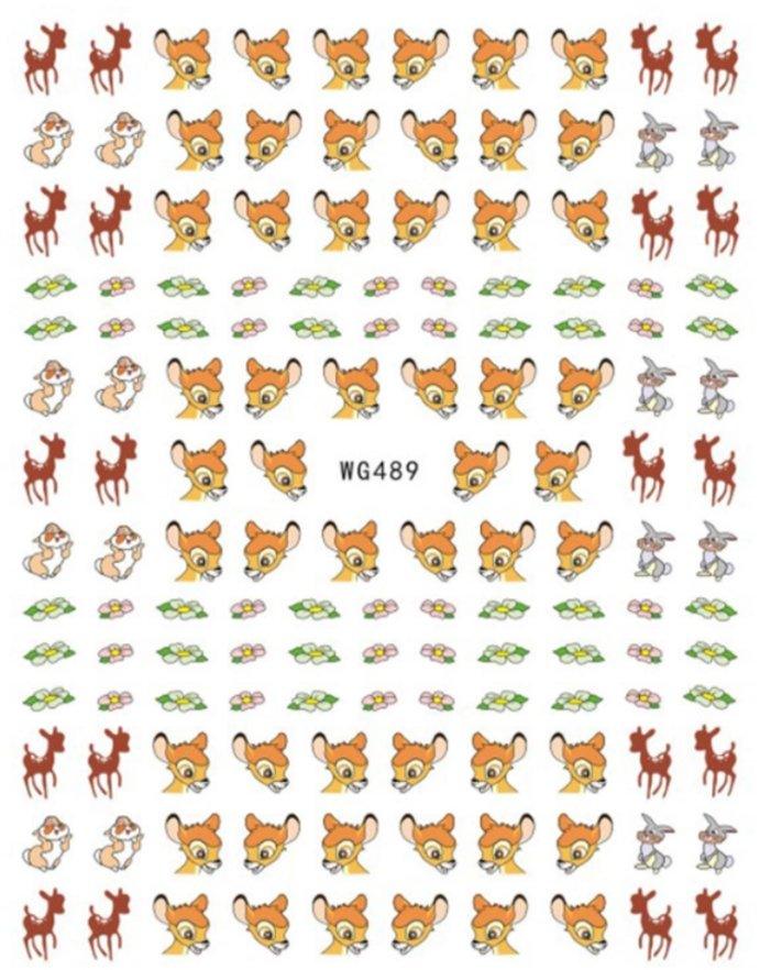 WG489 Designer Nail Stickers - NSI NZ Ltd