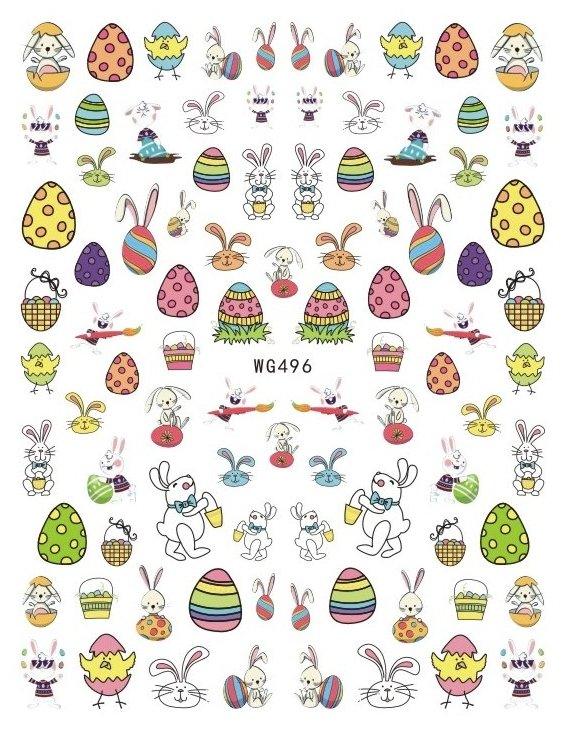 WG496 Easter Nail Stickers - NSI NZ Ltd