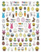 WG497 Easter Nail Stickers - NSI NZ Ltd