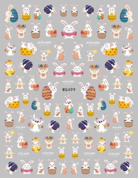 WG499 Easter Nail Stickers - NSI NZ Ltd