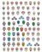 WG660 Skull Nail Stickers - NSI NZ Ltd