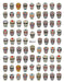WG661 Skull Nail Stickers - NSI NZ Ltd