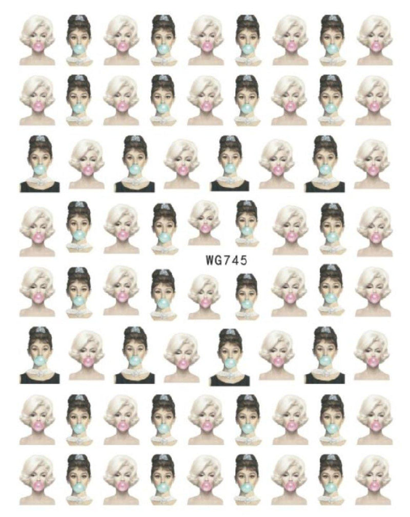 WG745 Designer Nail Stickers - NSI NZ Ltd