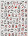 WG760 Christmas Nail Stickers - NSI NZ Ltd