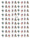 WG766 Christmas Nail Stickers - NSI NZ Ltd