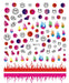WG772 Flame Nail Stickers - NSI NZ Ltd