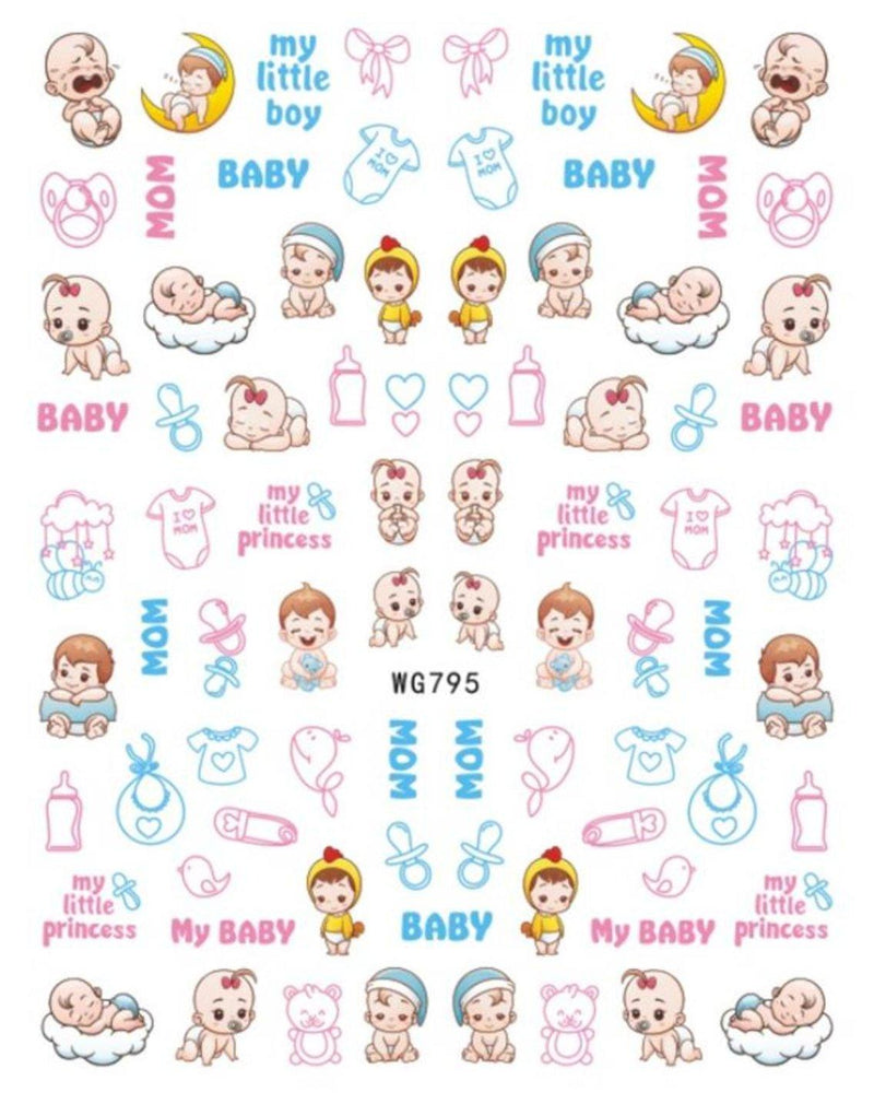 WG795 Baby Nail Stickers - NSI NZ Ltd