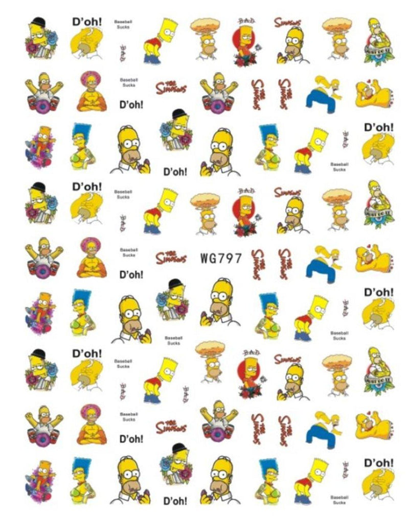 WG797 Designer Nail Stickers - NSI NZ Ltd