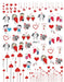 WG817 Valentine Nail Stickers - NSI NZ Ltd