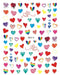 WG819 Valentine Nail Stickers - NSI NZ Ltd