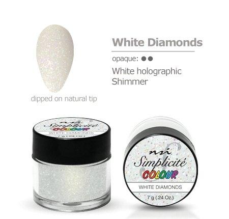 Simplicite' Dipping Powder White Diamonds