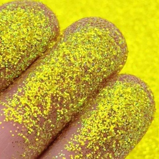 Yellow Neon Glitter - NSI NZ Ltd